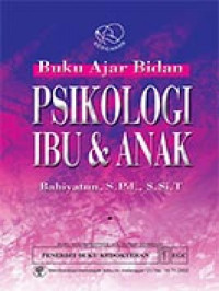BUKU AJAR BIDAN PSIKOLOGI IBU DAN ANAK