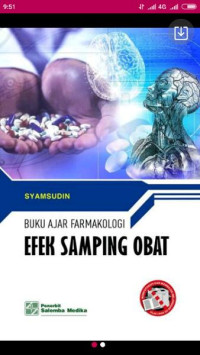 BUKU AJAR FARMOKOLOGI EFEK SAMPING OBAT