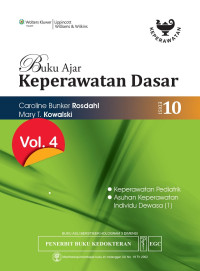 BUKU AJAR KEPERAWATAN DASAR VOLUME 4