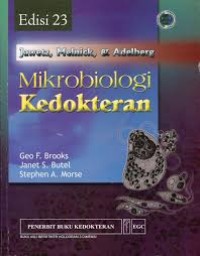 Image of MIKROBIOLOGI KEDOKTERAN JAWETZ MELNICK DAN ADELBERG