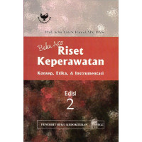 BUKU AJAR RISET KEPERAWATAN KONSEP ETIKA DAN INSTRUMENTASI