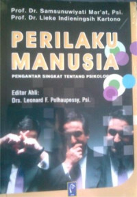 PERILAKU MANUSIA PENGANTAR SINGKAT TENTANG PSIKOLOGI