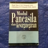 Image of MODUL PANCASILA DAN KEWARGANEGARAAN