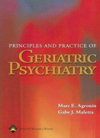 Principles and Practice of Geriatric Psychiatry
